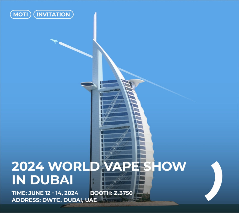 Experience the Future of Vaping with MOTI at the 2024 Dubai World Vape Show