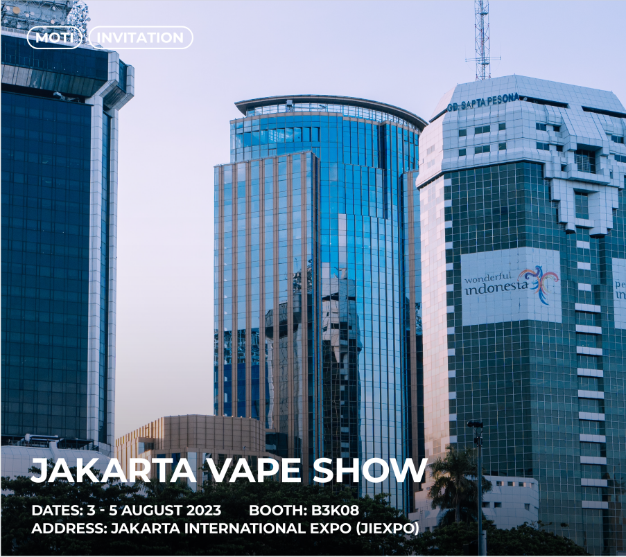 MOTI  to Join  the Jakarta Vape Show 2023  with Innovative Vaping Solutions